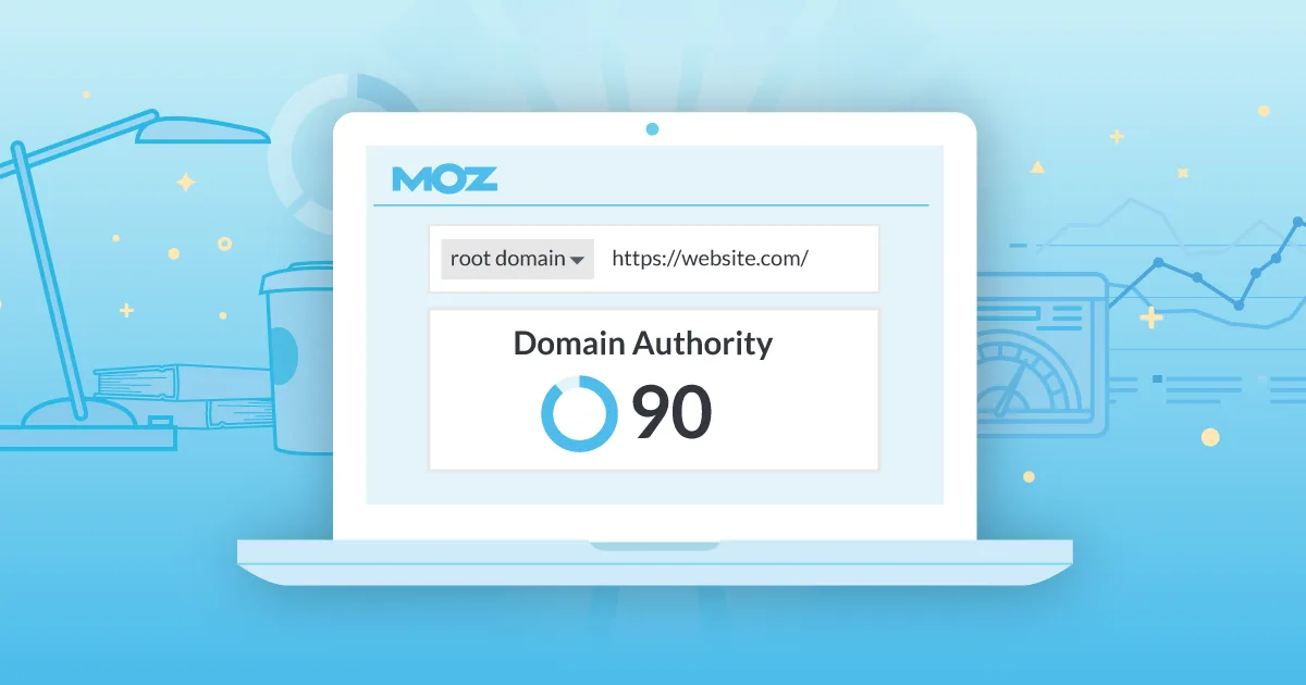 Comparison between Domain Authority and Moz Rank
