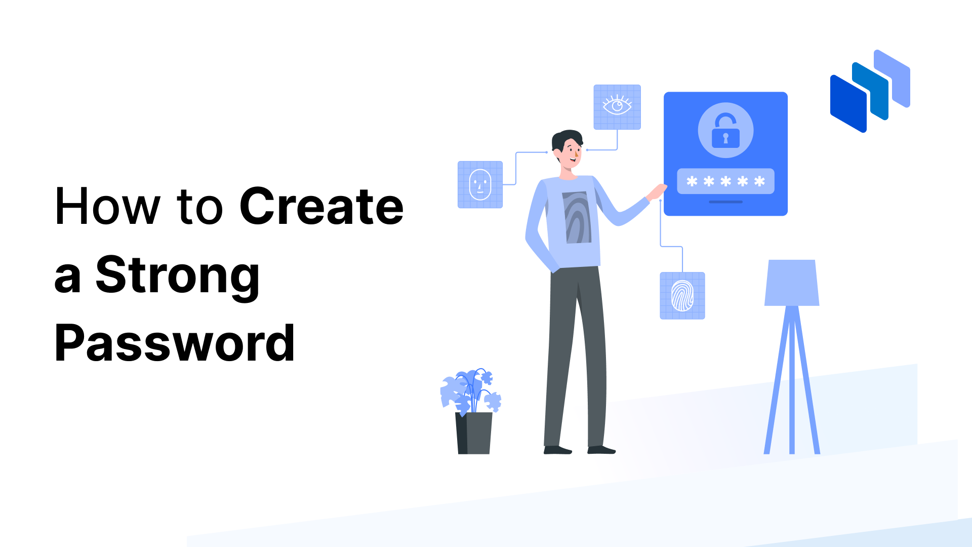 Illustration of crafting a strong password