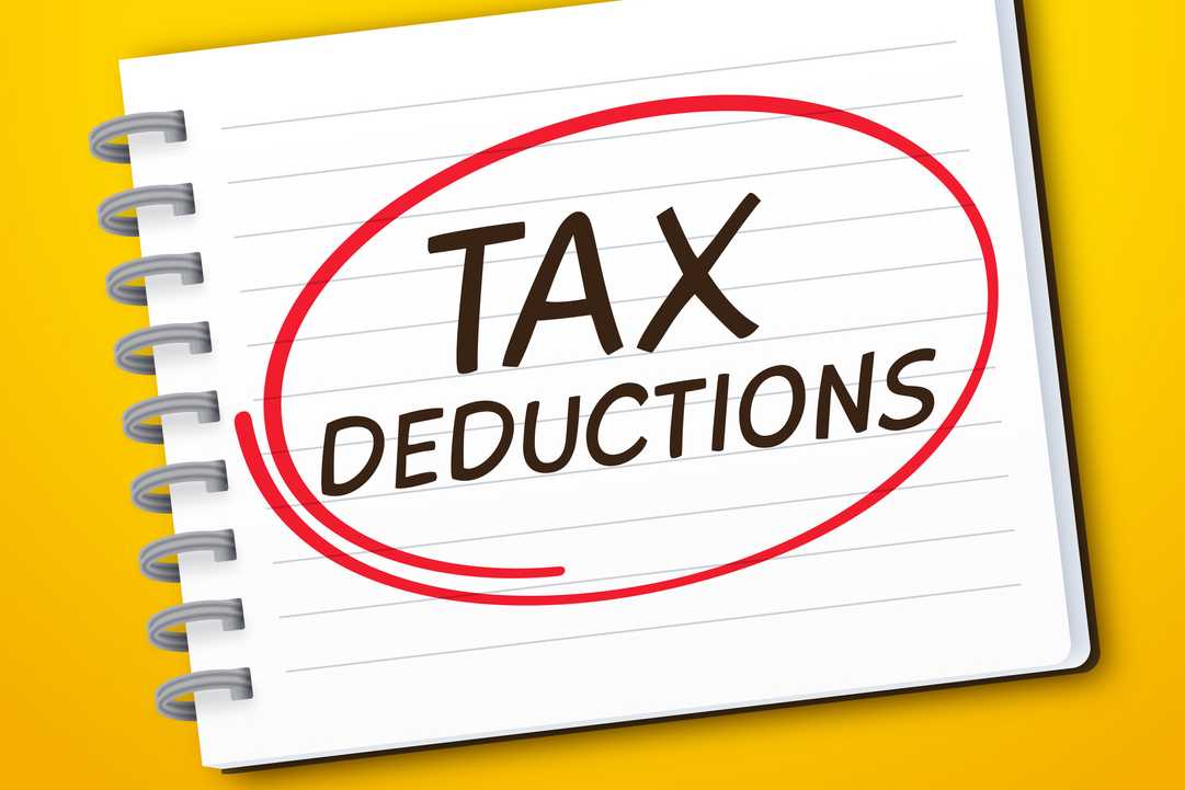 Illustration of tax deductions