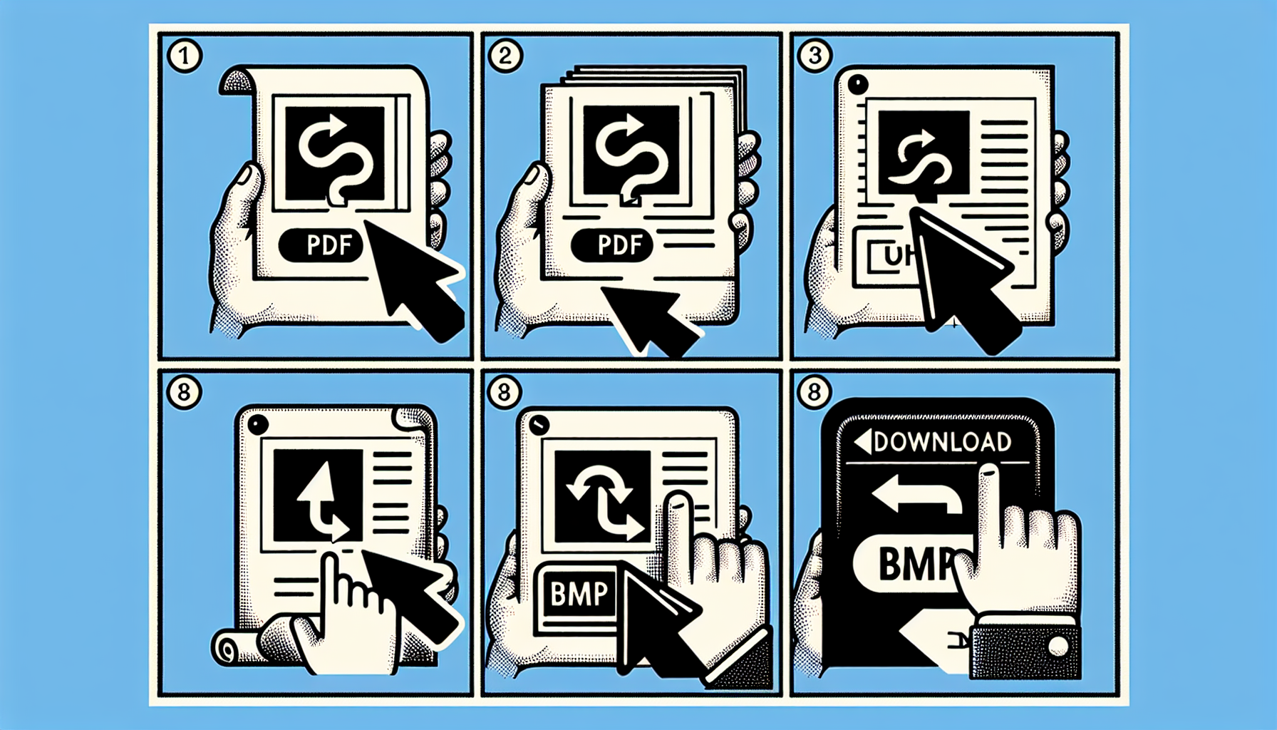 Step-by-step guide to converting PDF to BMP