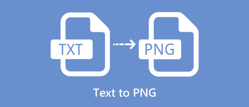 Illustration of a text file being converted to a PNG format