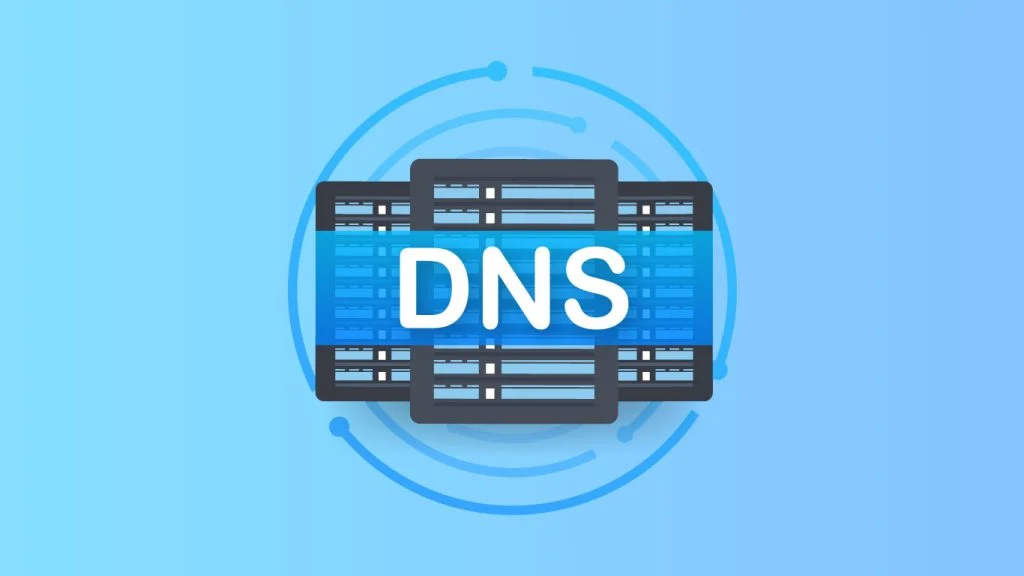 Illustration of common DNS record types
