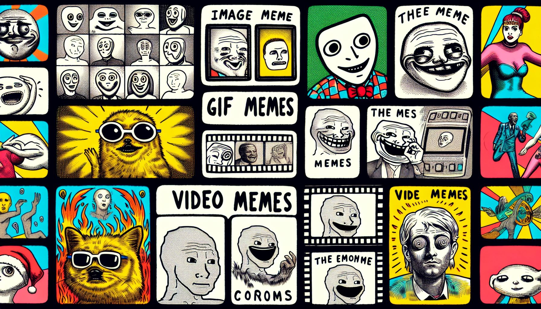 Popular meme formats