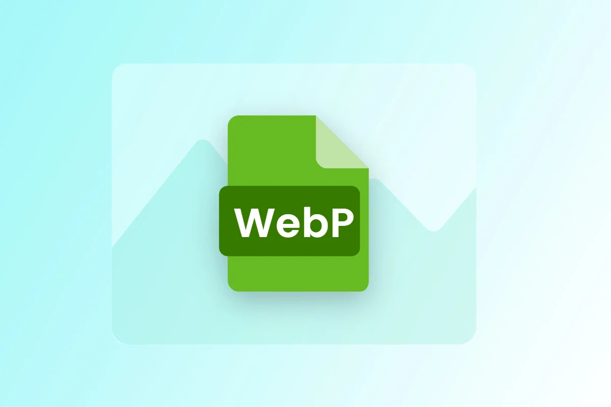 Selecting WEBP Format