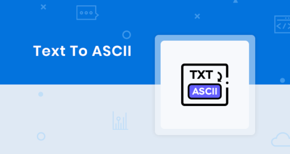 Text To ASCII tool interface illustration