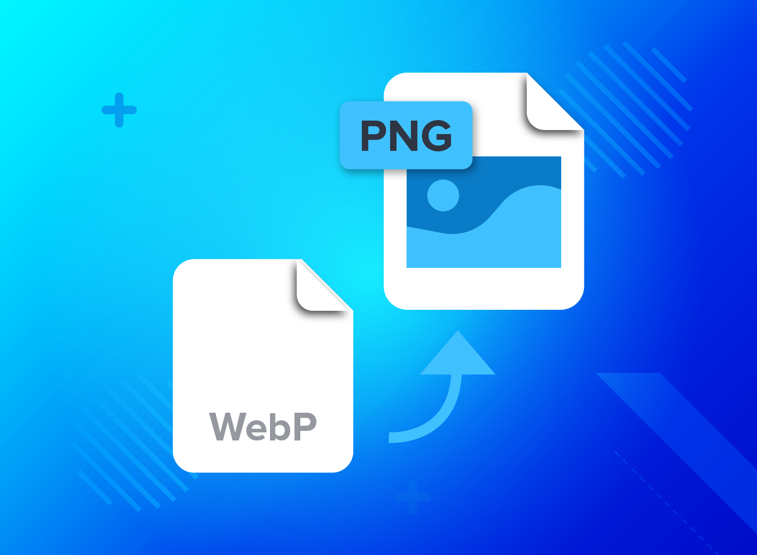 WebP to PNG conversion process